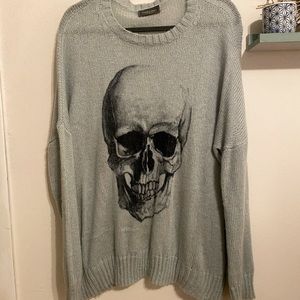 Wooden Ships Skull Sweater | Boutique Sweater